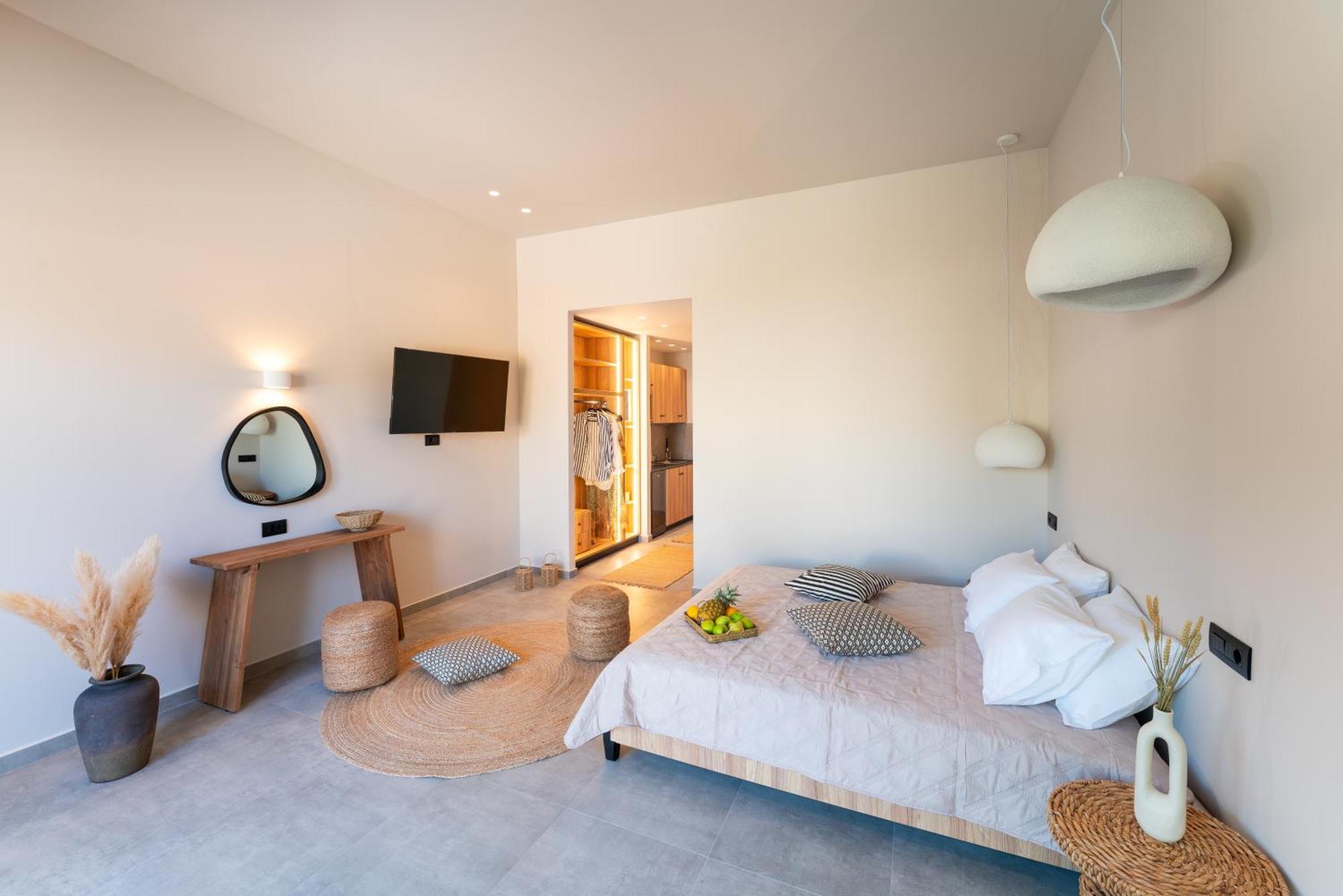 Afesou Suites Ialysós Eksteriør bilde